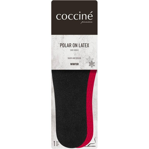 Cocciné POLAR ON LATEX shoe insoles, sizes 36-46