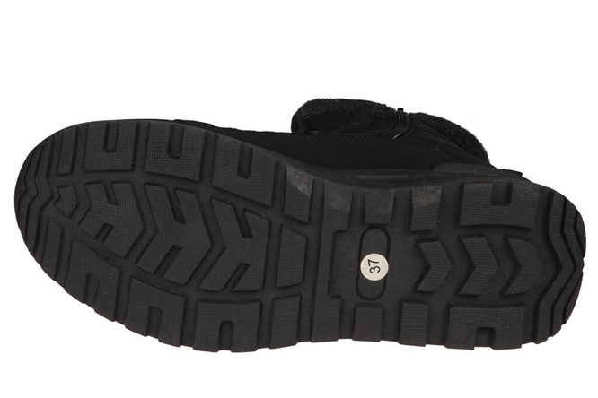 Buty zimowe damskie American Club DSN-42 czarne rozm.37-41