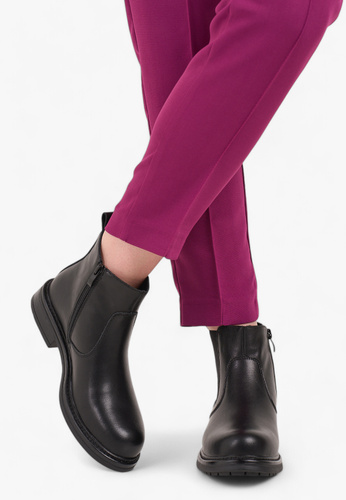 Buty zimowe damskie Sergio Leone DBT346-SCZ czarne rozm.36-40