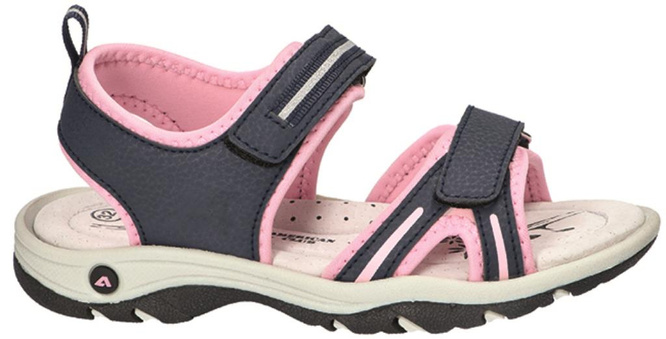 American Club CRL-111 children's sandals navy blue and gray size 32-36