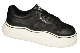 Buty sportowe damskie Purlina DYY3172-1BL czarne rozm.36-41
