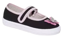 Black ZetPol HANIA children's sneakers, size 26-31