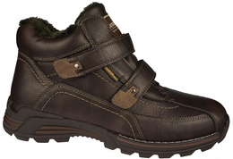 Hanson M9359-15CHBR men's winter shoes, brown, sizes 41-46