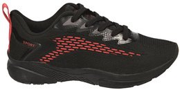Buty sportowe męskie American Club MHA-61 czarno-czerwone i czarne rozm.41-46