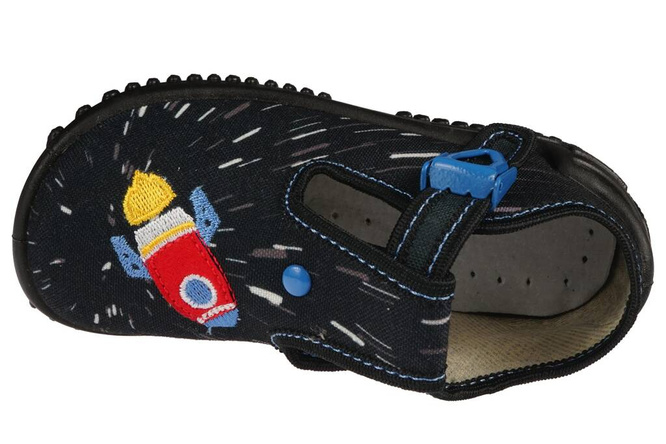 ZetPol PIOTRUŚ BLACK children's sneakers black size 18-27