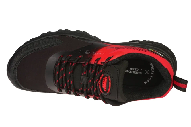 Buty sportowe damskie American Club DWT-267 czerwone i turkusowe rozm.37-41