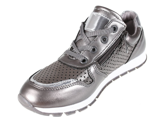 Children's sports shoes Clibee CP-282GU silver size 32-37