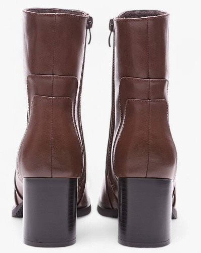 Sergio Leone DBT675-SBR women's winter boots brown size 36-40