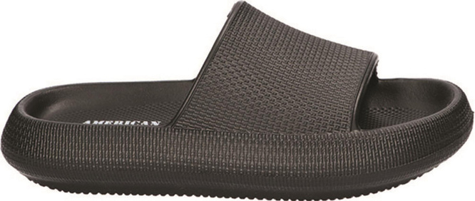 American Club MNH-152 men's swimming pool flip-flops, navy blue and black, sizes 41-45