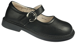 Girls’ dress shoes Apawwa BMC541BL black, sizes 26–31