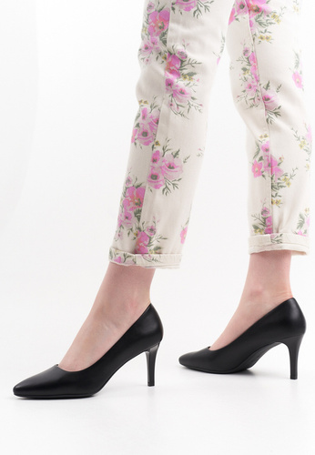 Women's high heels Sergio Leone D1336BL black size 36-41