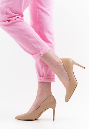 Women's high heels Sergio Leone D1339CO coffee size 36-40