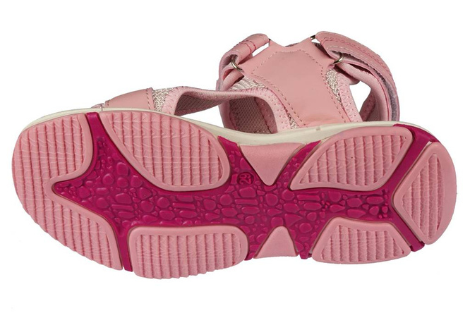 Children's sandals Nino CA4224-22 gray, pink and beige size 31-36