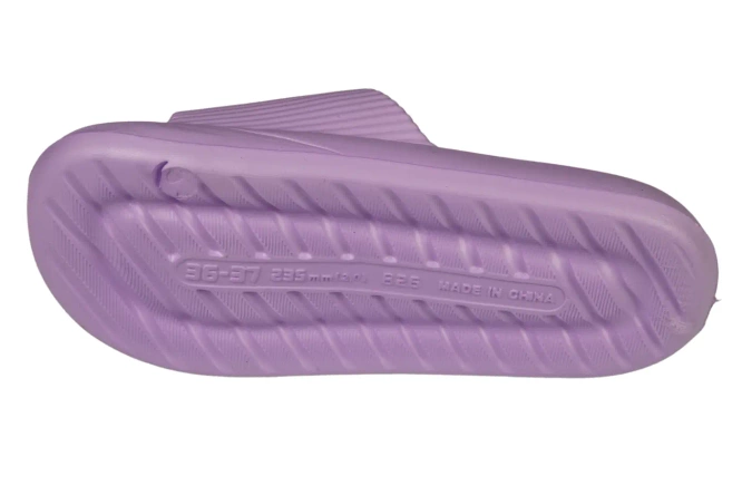 Klapki basenowe damskie Super Cool DG5-N2511B różowe, czarne, fioletowe i szare rozm 36-41