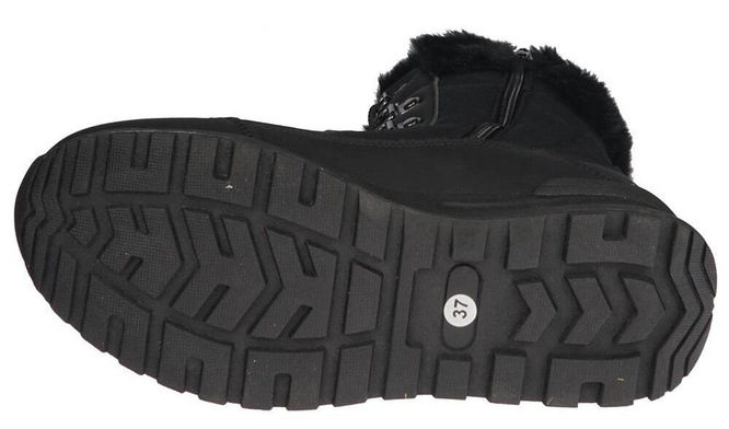 Women's winter shoes American Club DRH-53CZ black, size 36-41