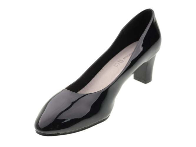 Pumps Goodin DGD-FL13BL black size 36-40