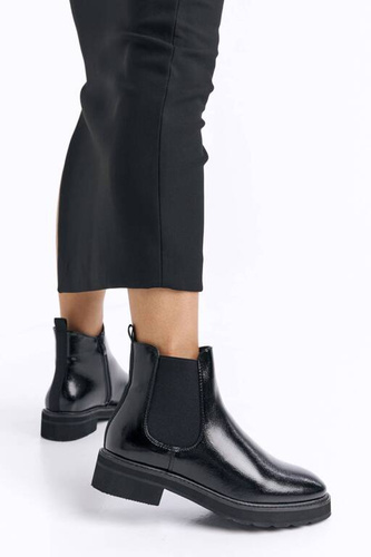 Sergio Leone DBT560CZZA women's winter shoes, black, sizes 36-41
