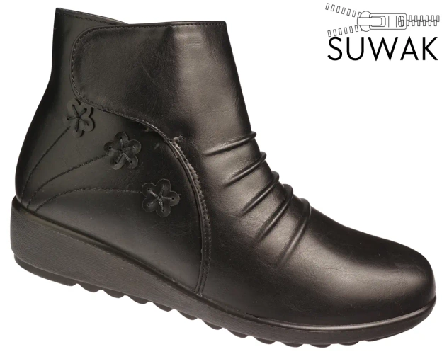 Women’s winter boots Feisal DCK225-01BL black sizes 37–42