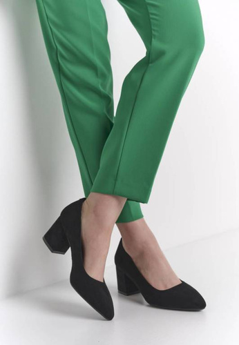 Pumps for women Sergio Leone DPB411CZMI black size 36-40