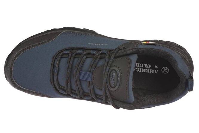 Buty sportowe męskie American Club MWT-170 szare i granatowe rozm.41-46