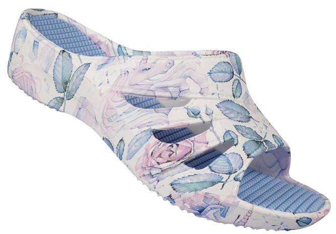 American Club DNH-100 women's pool slippers blue and lilac size 36-41