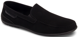 Skotnicki MP-4-7040BL men's moccasins, black, sizes 40-45