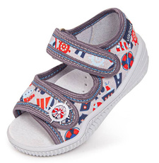 Gray Viggami MARCIN children's sneakers, size 19-25