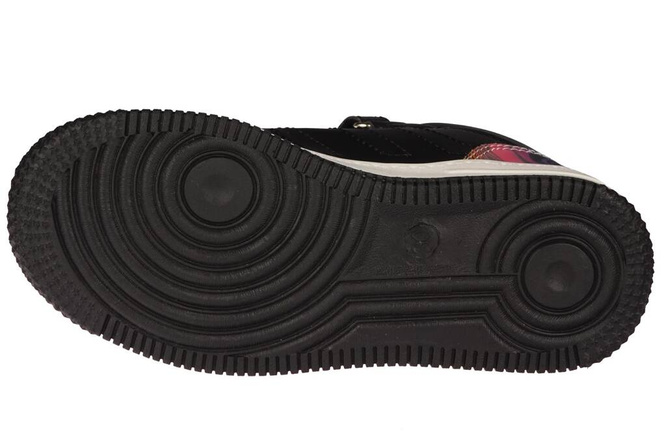 Buty przejsciowe dziecięce American Club BBD-24 czarne i granatowe rozm.27-31
