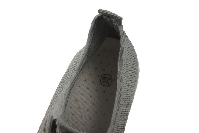 Buty sportowe damskie New Meini DM21-30CGY popielate rozm.36-41