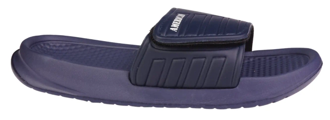 Klapki basenowe młodzieżowe American Club DNH-128 czarne i granatowe rozm.37-41