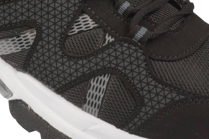 Bellamila N1811-6BLGY men's sports shoes, black, sizes 47-49