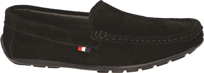 American Club DJK-10 women's moccasins, black, sizes 37-41