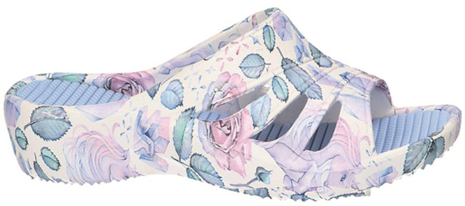 American Club DNH-100 women's pool slippers blue and lilac size 36-41