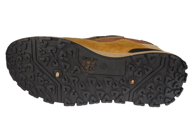 BoNa MRB-6BR brown men's sports shoes, size 40-45