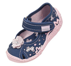 Tenisówki dziecięce Viggami NELA DRUK granatowe rozm.20-25