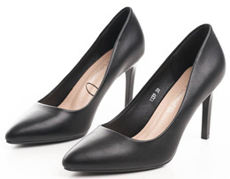 Szpilki damskie Sergio Leone D1339CZPU czarne rozm.36-40