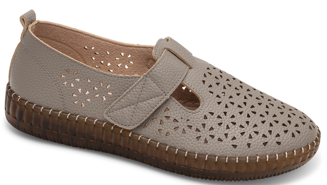 Women's half-boots Skotnicki DP-3-0841GY gray size 36-41