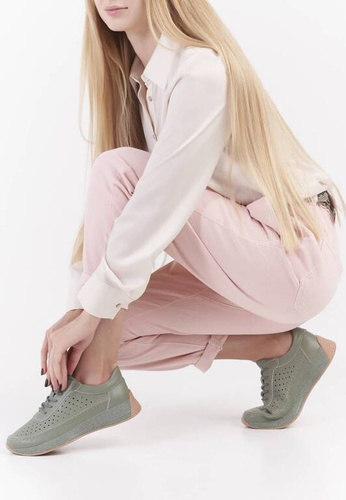 Buty sportowe damskie Sergio Leone DSP013ZI zielone rozm.36-41