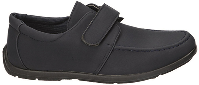 American Club CKOM-55 boys' shoes, black and navy blue, sizes 34-38