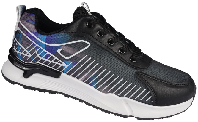 Le Scarpe MA8199-1 men's sports shoes black size 40-45