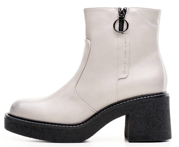 Buty zimowe damskie Sergio Leone DTR926SZ szare rozm.36-40