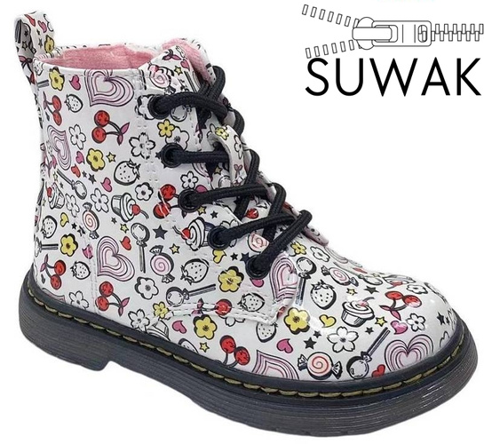 Clibee AP50WH children's transitional shoes, white, size 22-27