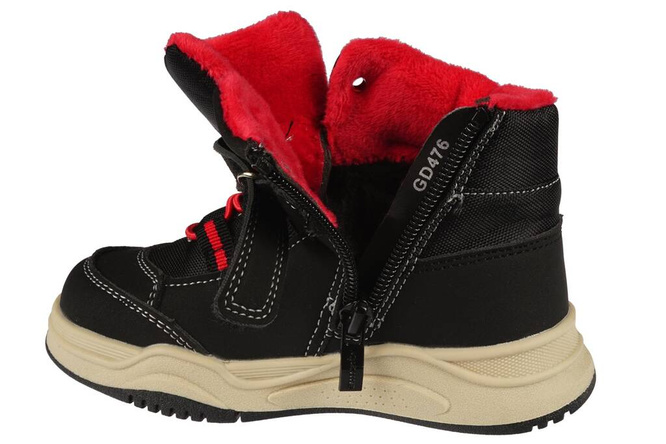 Buty zimowe dziecięce Apawwa AGD476BL czarne rozm.21-28
