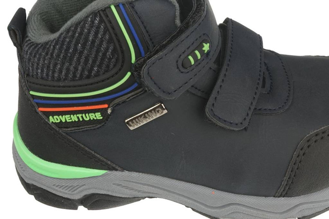 Buty zimowe dziecięce Badoxx B3XC-8281-W popielate i granatowe rozm.26-31