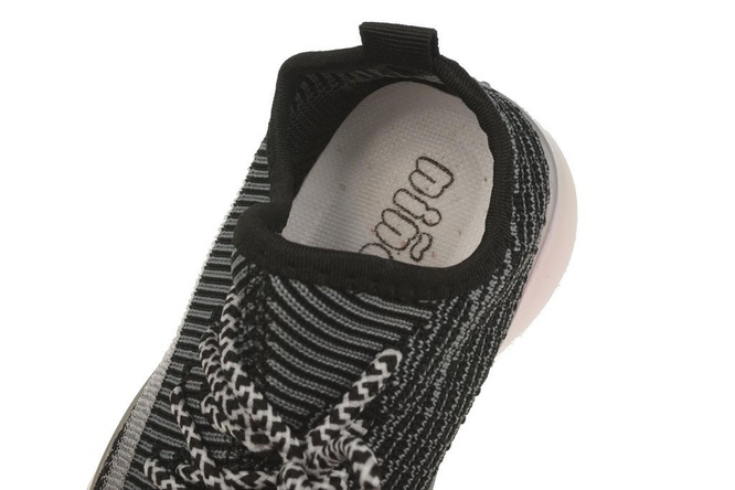 Buty sportowe dziecięce Nino BA2234 białe, czarne i szare rozm.26-31