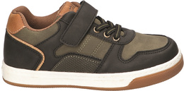 American Club CXD-126 children's sports shoes, black and navy blue, sizes 33-38