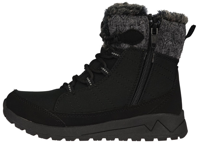 American Club CSN-39 children's snow boots, white and black, sizes 32-36