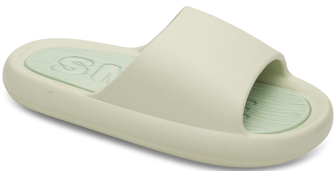 LaNo Women’s Pool Slides DKL-3-0235 – Mint and Beige, Sizes 36–41