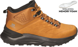 Obuwie przejściowe męskie American Club MRH-163 czarne i camelowe rozm.41-46