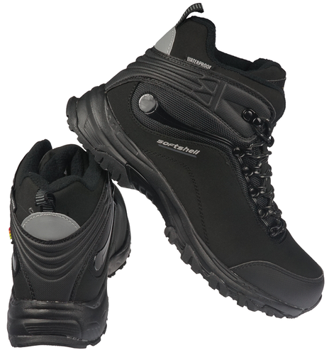 Buty trekkingowe męskie American Club RWT-54 czarne rozm.37-46